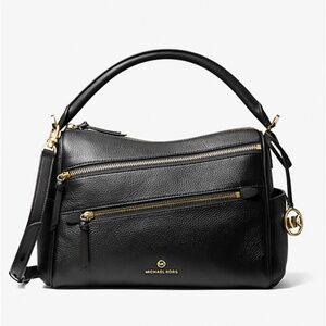 Michael Kors Large Lorimer Satchel with shoulder strap